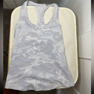 Lululemon Athletica Camouflage Racerback Nulu Tank Top